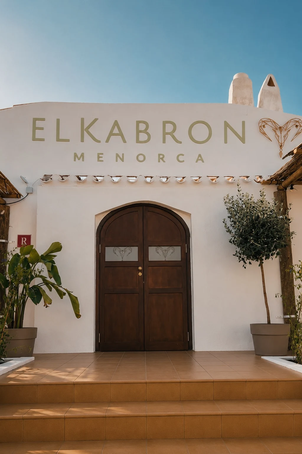 El Kabron Restaurant Menorca Spain Front Entrance